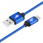 TB Touch USB - USB-C, 1,5m, blue, AKTBXKUCSBA150N