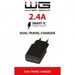 Nabíječka WG DUAL USB Charger 2,4A černá 8591194046681