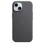  Apple FineWoven Kryt vč. MagSafe pro iPhone 15 Black, MT393ZM/A