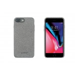 SoSeven Premium Gentleman Case Fabric Grey Kryt pro iPhone 6/6S/7/8 Plus, 2442450