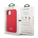 Lacoste Iconic Petit Pique Logo Zadní Kryt pro iPhone 14 Plus Red, LCHCP14MPVCR