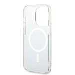 Guess 4G MagSafe Kompatibilní Zadní Kryt + Bezdrátová Nabíječka pro iPhone 14 Pro Black, BUGUHMP14LH4EACSK