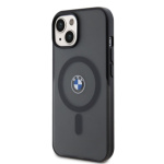 BMW IML Signature MagSafe Kryt pro iPhone 15 Black, BMHMP15SDSLK
