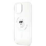 Karl Lagerfeld IML Choupette MagSafe Zadní Kryt pro iPhone 15 Transparent, KLHMP15SHFCCNOT