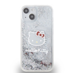 Hello Kitty Liquid Glitter Electroplating Head Logo Zadní Kryt pro iPhone 12/12 Pro Transparent, HKHCP12MLIKHET