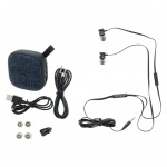 GUBPERSPBK Guess Bundle In-Ear Headphones + Bluetooth Speaker Black, 2442735