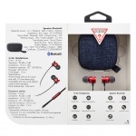 GUBPERSPRE Guess Bundle In-Ear Headphones + Bluetooth Speaker Red, 2442736