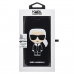 KLFLBKI61IKPUBK Karl Lagerfeld Ikonik Book Case Black pro iPhone XR, 2440857