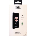 KLPB4KFKIKBK Karl Lagerfeld Iconic PowerBank 4000mAh Black, 2444521
