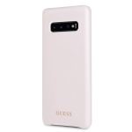 GUHCS10PLSGLLP Guess Silikonový Kryt pro Samsung Galaxy S10 Plus Pink, 2448943