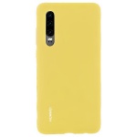 Huawei Original Silicone Car Pouzdro Yellow pro Huawei P30, 2445162