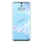 Huawei Original Silicone Pouzdro Light Blue pro Huawei P30 Pro, 2445163