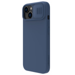 Nillkin CamShield Silky Magnetic Silikonový Kryt pro Apple iPhone 14 Plus Blue, 57983111810