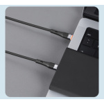 Nillkin Flowspeed Liquid Silicone Datový Kabel USB-C/USB-C 1,2m 60W Black, 57983116360