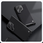 Nillkin Textured Prop Magnetic Hard Case pro Samsung Galaxy S24 Ultra Black, 57983118654