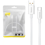 Baseus Superior Series Fast Charging Datový Kabel USB - USB-C 100W 0.25m Moon White, P10320102214-00