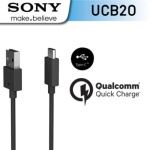 UCB-20 Sony USB-C Datový Kabel 3A 1m Black (Bulk), 32515