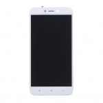 LCD Display + Dotyková Deska + Přední Kryt pro Xiaomi Redmi 4X White (Service Pack), 2439829