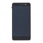 LCD Display + Dotyková Deska + Přední Kryt pro Xiaomi Redmi Note 3 Black (Service Pack), 2440068