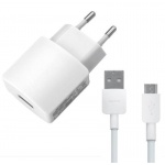 HW-050200E01W Huawei USB Cestovní nabíječka + microUSB Dat. Kabel White (Bulk), 2442863