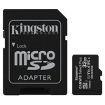 microSDHC 32GB Kingston Canvas Select + w/a, SDCS2/32GB