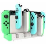 iPega 9186 Charger Dock pro N-Switch a Joy-con White/Green, PG-9186A