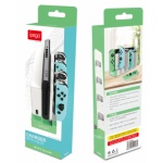 iPega 9186 Charger Dock pro N-Switch a Joy-con White/Green, PG-9186A