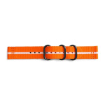 GP-R600BREECAG Samsung Gear Sport Studio Premium Nato Strap Orange/White (Pošk. Balení), 57983108373