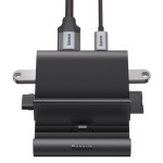 Baseus  Mate Docking USB-C Mobile Phone Intelligent HUB Docking Station Pro Black, WKMD000001