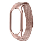 Tactical 830 Loop Magnetický Kovový Řemínek pro Xiaomi Mi Band 7 Rose, 57983110410