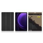 Tactical Book Tri Fold Pouzdro pro Samsung X510/X516 Galaxy Tab S9 FE Black, 57983119146