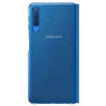 EF-WA750PLE Samsung Wallet Case Blue pro Galaxy A7 2018 (EU Blister), 2441267