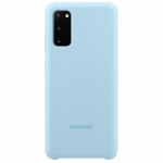 EF-PG980TLE Samsung Silikonový Kryt pro Galaxy S20 Blue, 2450700