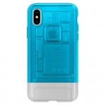 Spigen Classic C1 Cover pro iPhone X/XS BlueBerry (EU Blister), 2440756