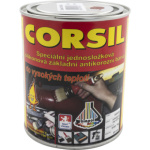 Corsil základní antikorozní barva do teplot 550 °C, 0840 červenohnědá, 800 g