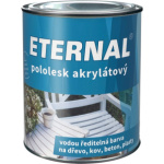 Eternal pololesk akrylátový univerzální barva na dřevo kov beton, Ral 9003 bílá, 700 g