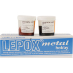Lepox Metal Hobby dvousložkový epoxidový tmel + tvrdidlo, 2 kg + 1 kg