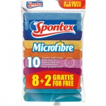 Spontex Microfibre utěrky 8+2 ks