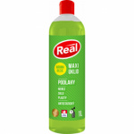 Real Maxi Úklid s aroma oleji čistič na podlahy, nerez, sklo, plasty, antistatický, 1 l