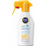 Nivea Sun Kids OF 50+ Protect & Play Sensitive dětský sprej na opalování, 300 ml