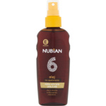 Nubian OF 6 Sprej olej na opalování, 150 ml