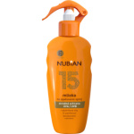 Nubian OF 15 mléko na opalování sprej, 200 ml