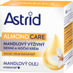 Astrid Almond Care mandlový výživný denní a noční krém, 50 ml