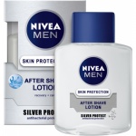 Nivea Men Silver Protect voda po holení, 100 ml