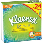 Kleenex Balsam 4vrstvé papírové kapesníčky, 24 × 9 ks