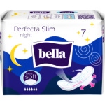Bella Perfecta Slim Night Extra Soft dámské vložky, 7 ks