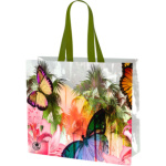 Niteola omyvatelná nákupní taška, 45 × 40 × 18 cm, vzor džungle