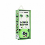 Earphones JELLIE MONSTER Frankie YLFS-01 Jack 3,5mm green 448651
