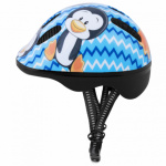 Spokey PENGUIN Dětská cyklistická přilba, 44-48 cm, K922204