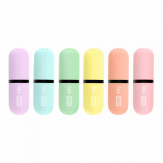 EASY Kids FLASH MINI PASTEL Sada zvýrazňovačů, 6 pastelových barev, S929970